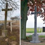 renovace rekonstrukce a obnova kříže, čištění kamene
